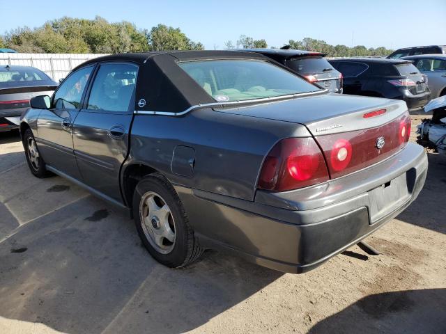 2G1WF52E049167980 - 2004 CHEVROLET IMPALA GRAY photo 2