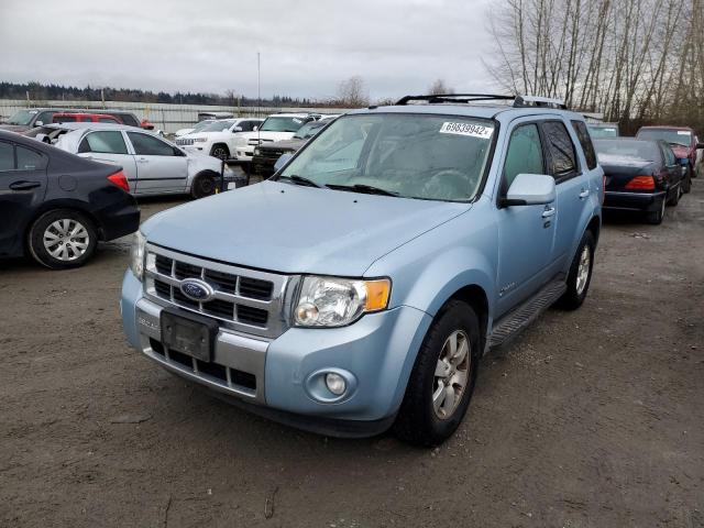 1FMCU59359KC12000 - 2009 FORD ESCAPE HYB BLUE photo 1