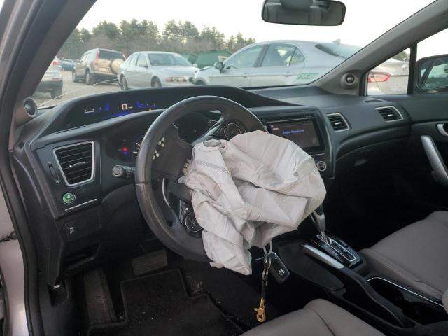 2HGFG3B07FH500683 - 2015 HONDA CIVIC EXL Gümüş foto 8
