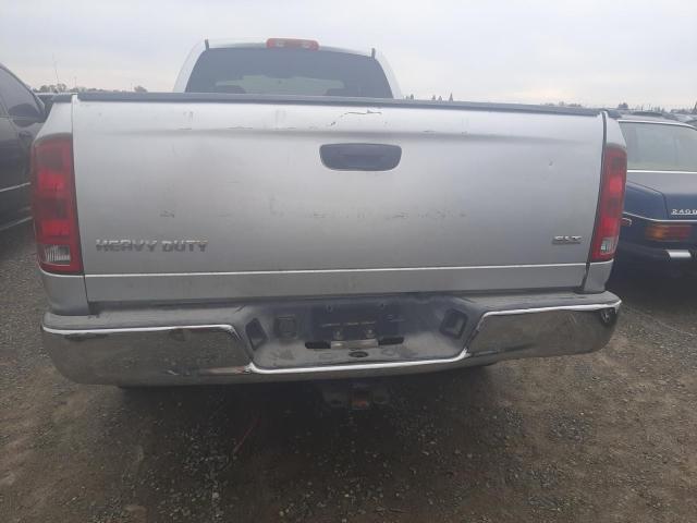 3D7KR28C66G118069 - 2006 DODGE RAM 2500 S SILVER photo 6