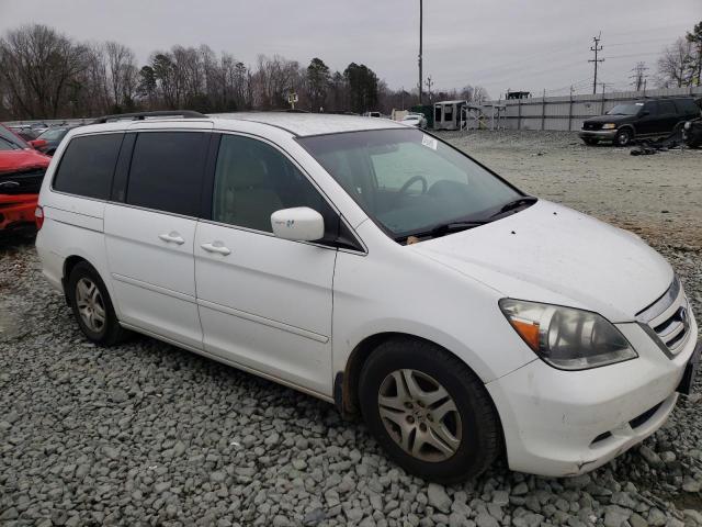 5FNRL38417B138004 - 2007 HONDA ODYSSEY EX WHITE photo 4