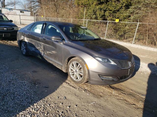 3LN6L2LUXER832511 - 2014 LINCOLN MKZ HYBRID GRAY photo 4