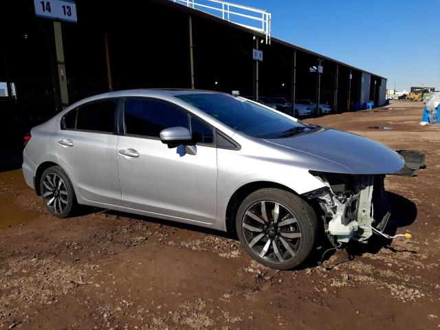 19XFB2F92FE013368 - 2015 HONDA CIVIC EXL 银色 照片 4