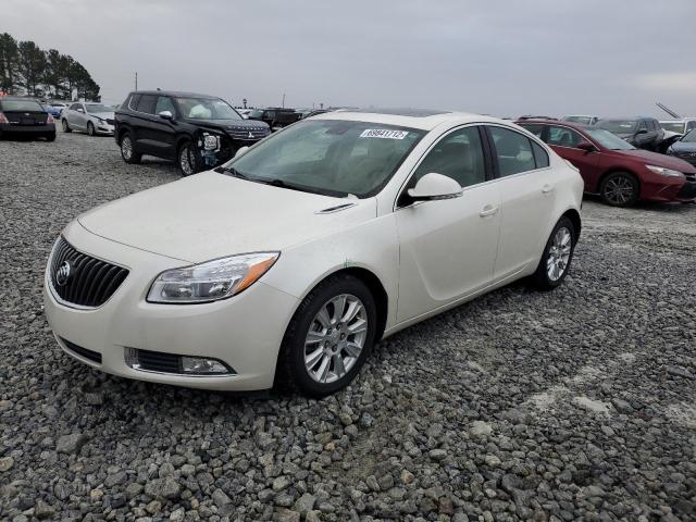 2G4GR5ER8C9200395 - 2012 BUICK REGAL WHITE photo 1