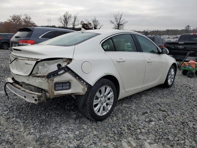 2G4GR5ER8C9200395 - 2012 BUICK REGAL WHITE photo 3