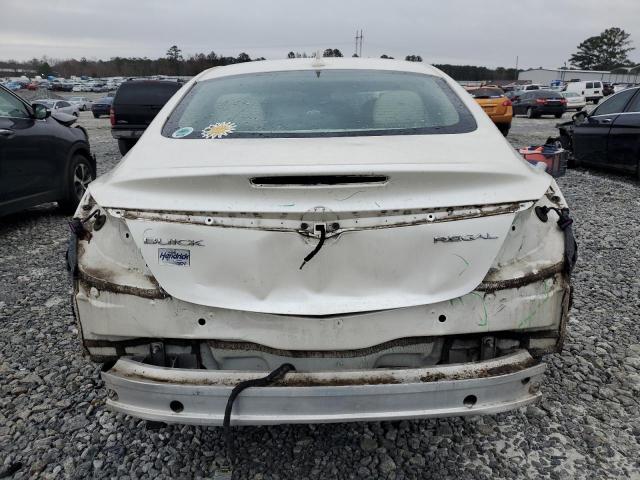2G4GR5ER8C9200395 - 2012 BUICK REGAL WHITE photo 6