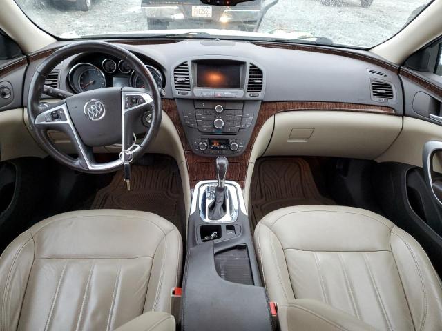 2G4GR5ER8C9200395 - 2012 BUICK REGAL WHITE photo 8