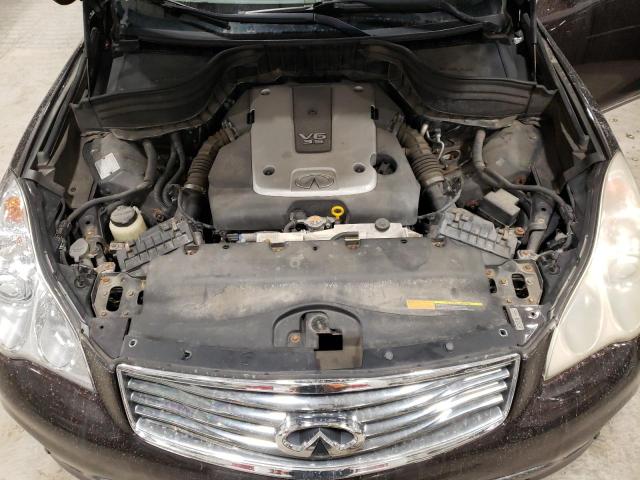 JN1AJ0HR9AM754970 - 2010 INFINITI EX35 BASE Մանուշակագույն լուսանկար 11