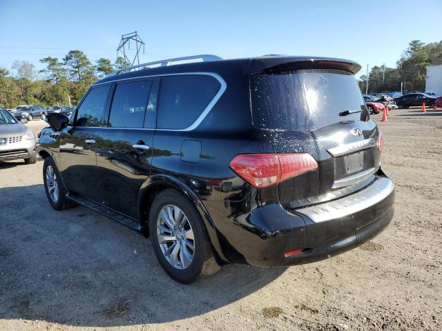 JN8AZ2NF0F9571841 - 2015 INFINITI QX80 BLACK photo 2