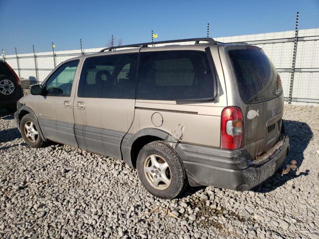 1GMDX03E92D280898 - 2002 PONTIAC MONTANA TAN photo 2