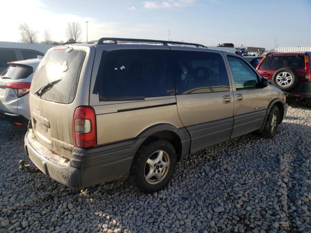 1GMDX03E92D280898 - 2002 PONTIAC MONTANA TAN photo 3