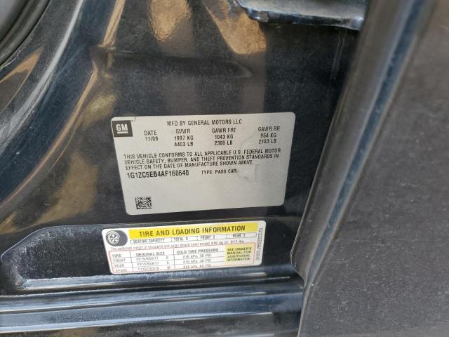 1G1ZC5EB4AF160640 - 2010 CHEVROLET MALIBU 1LT 黑色 照片 13