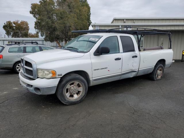 3D7KR28D15G767950 - 2005 DODGE RAM 2500 S WHITE photo 1