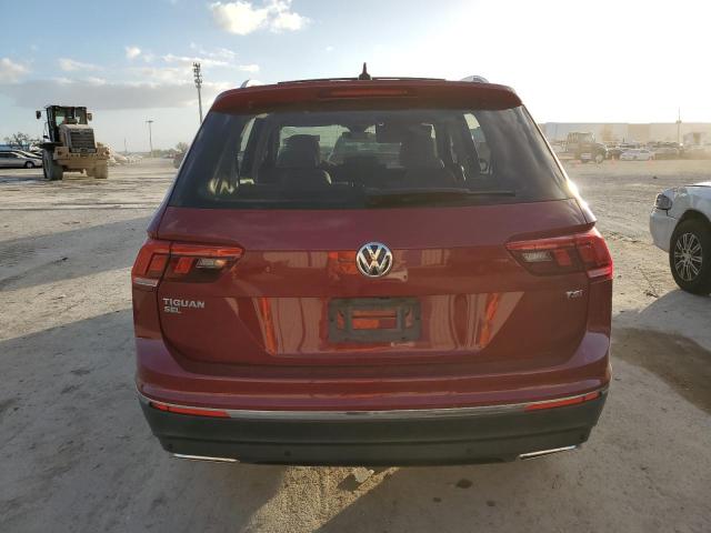 3VV5B7AX1JM219179 - 2018 VOLKSWAGEN TIGUAN SEL RED photo 6