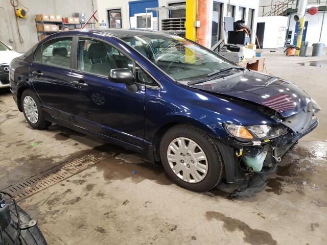 19XFA1F37AE020818 - 2010 HONDA CIVIC VP BLUE photo 4