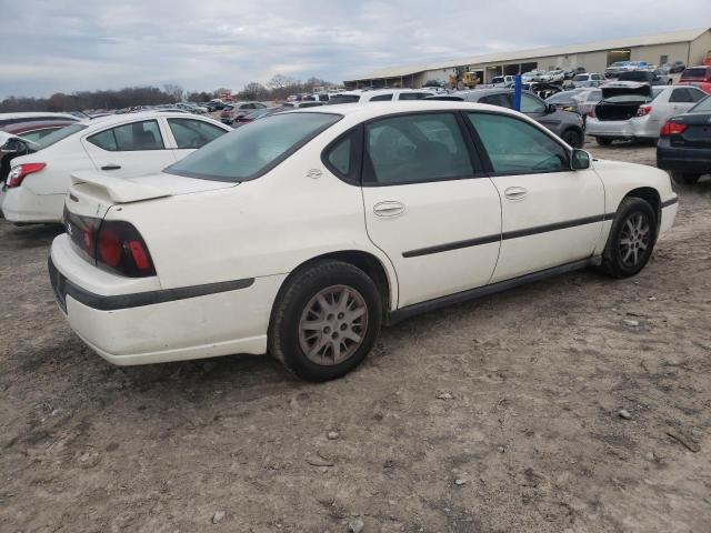 2G1WF52E949294078 - 2004 CHEVROLET IMPALA WHITE photo 3