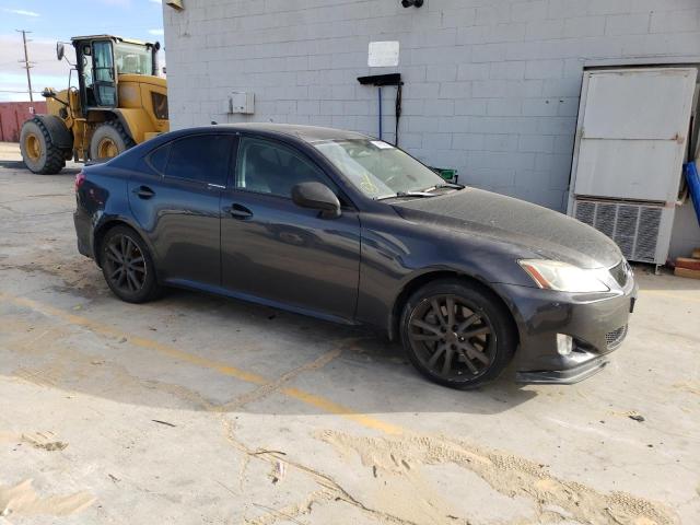 JTHBE262075017133 - 2007 LEXUS IS 350 GRAY photo 4