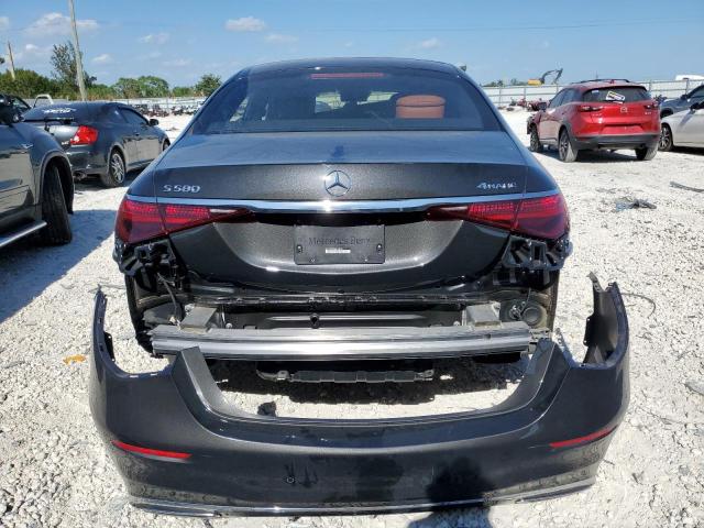 W1K6G7GB5NA140199 - 2022 MERCEDES-BENZ S 580 4MAT BLACK photo 6