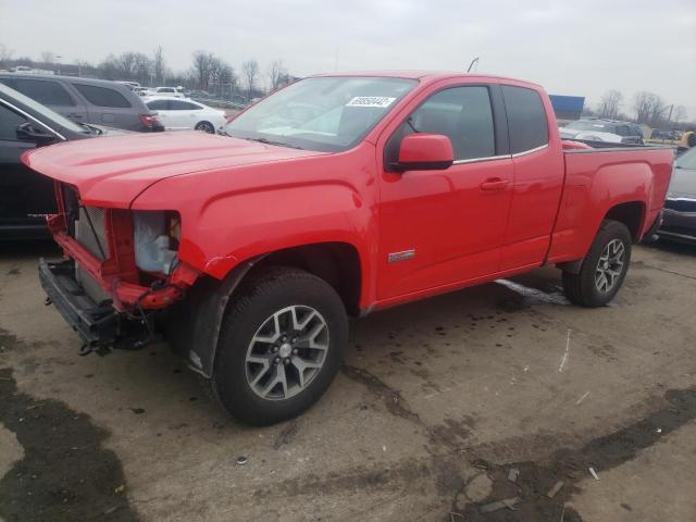 1GTH6BE34F1255284 - 2015 GMC CANYON SLE RED photo 1