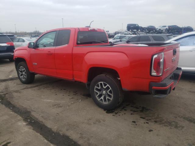 1GTH6BE34F1255284 - 2015 GMC CANYON SLE RED photo 2