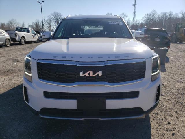 5XYP6DHC3NG271624 - 2022 KIA TELLURIDE WHITE photo 5