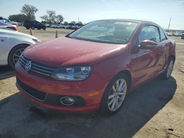 WVWBW7AH0CV002794 - 2012 VOLKSWAGEN EOS KOMFOR RED photo 1