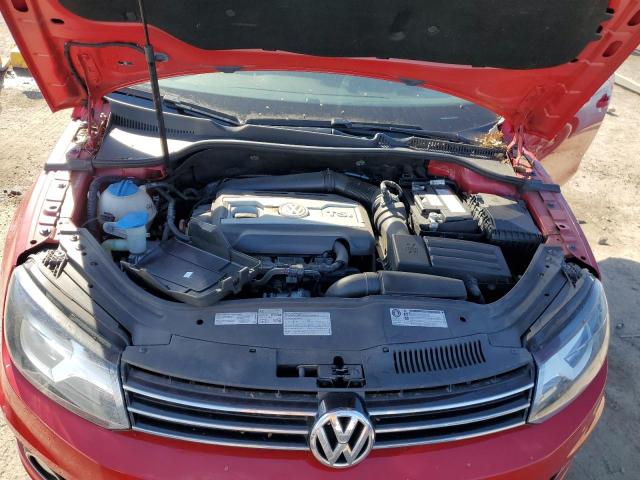 WVWBW7AH0CV002794 - 2012 VOLKSWAGEN EOS KOMFOR წითელი ფოტო 11