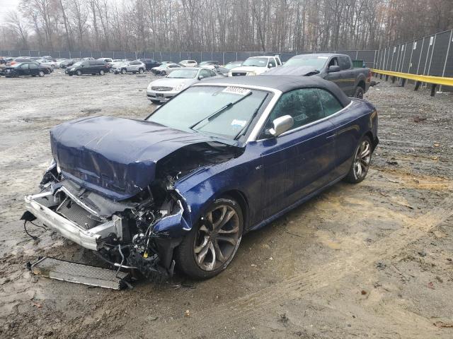 WAUVGAFH5DN010436 - 2013 AUDI S5 PRESTIG BLUE photo 1