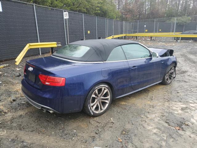 WAUVGAFH5DN010436 - 2013 AUDI S5 PRESTIG BLUE photo 3