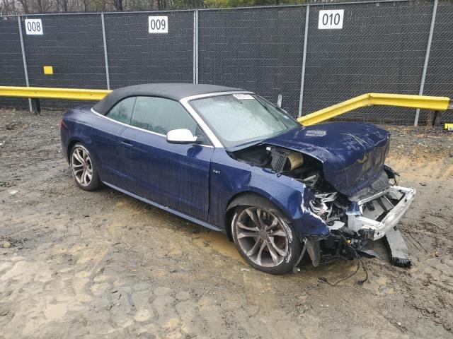 WAUVGAFH5DN010436 - 2013 AUDI S5 PRESTIG BLUE photo 4