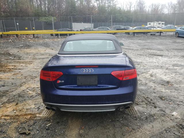 WAUVGAFH5DN010436 - 2013 AUDI S5 PRESTIG BLUE photo 6