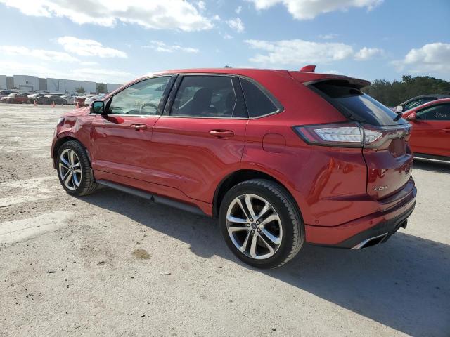 2FMPK4AP9GBC34461 - 2016 FORD EDGE SPORT RED photo 2