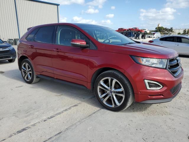 2FMPK4AP9GBC34461 - 2016 FORD EDGE SPORT RED photo 4