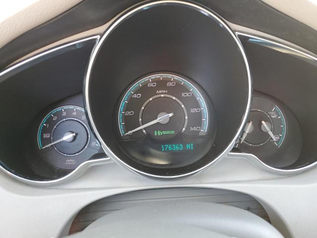 1G1ZF57518F235044 - 2008 CHEVROLET MALIBU HYB SILVER photo 9