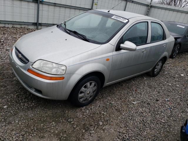 KL1TJ52604B233368 - 2004 CHEVROLET AVEO LS 银色 照片 1