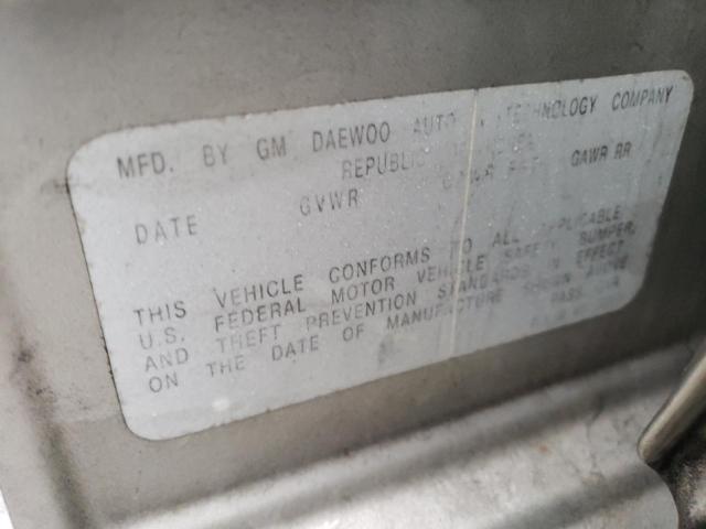 KL1TJ52604B233368 - 2004 CHEVROLET AVEO LS 银色 照片 12