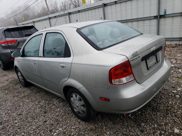 KL1TJ52604B233368 - 2004 CHEVROLET AVEO LS 银色 照片 2