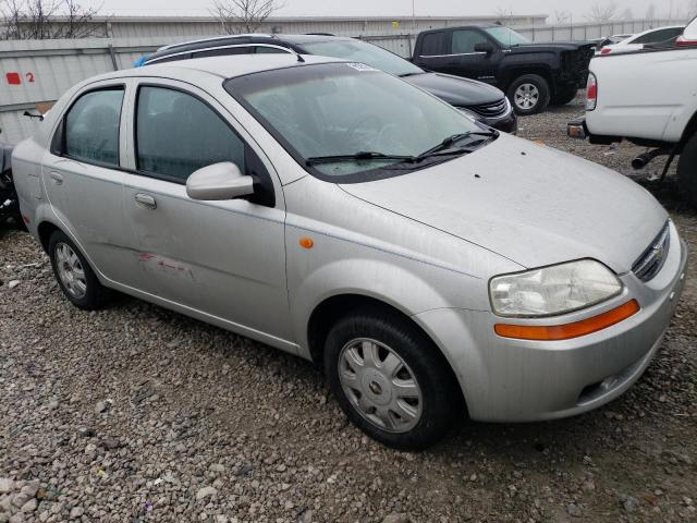KL1TJ52604B233368 - 2004 CHEVROLET AVEO LS 银色 照片 4