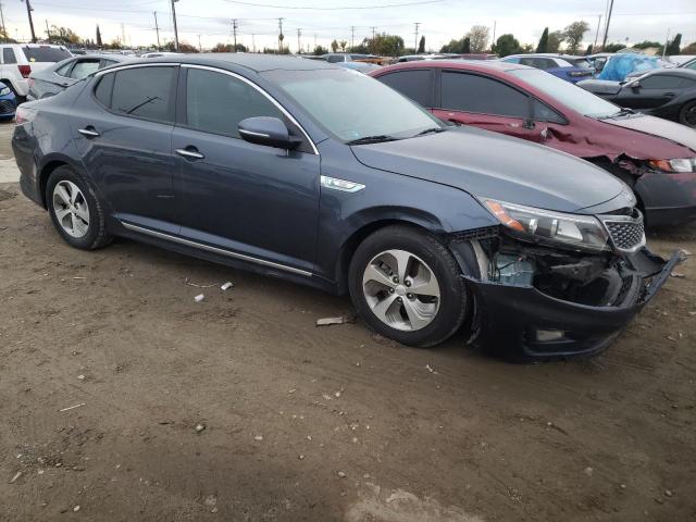 KNAGM4AD0E5067944 - 2014 KIA OPTIMA HYB BLUE photo 4