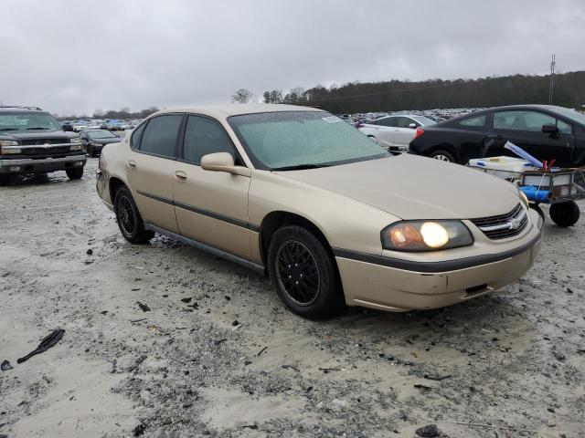 2G1WF52E559101765 - 2005 CHEVROLET IMPALA GOLD photo 4