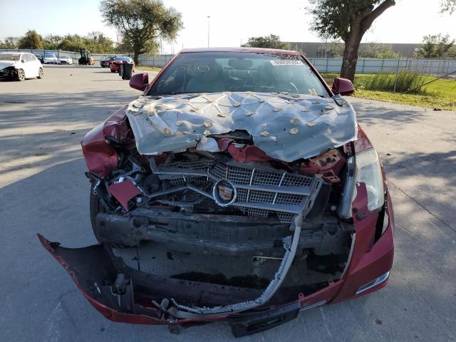 1G6DL1ED4B0146675 - 2011 CADILLAC CTS PERFOR წითელი ფოტო 5