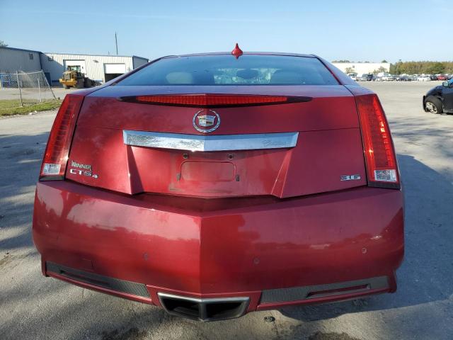 1G6DL1ED4B0146675 - 2011 CADILLAC CTS PERFOR წითელი ფოტო 6