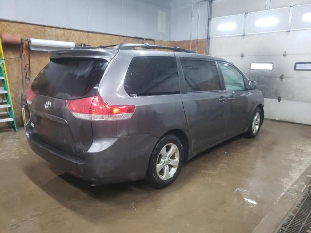 5TDKK3DC8BS091205 - 2011 TOYOTA SIENNA LE GRAY photo 3