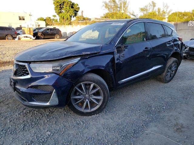 5J8TC2H58LL029198 - 2020 ACURA RDX BLUE photo 1