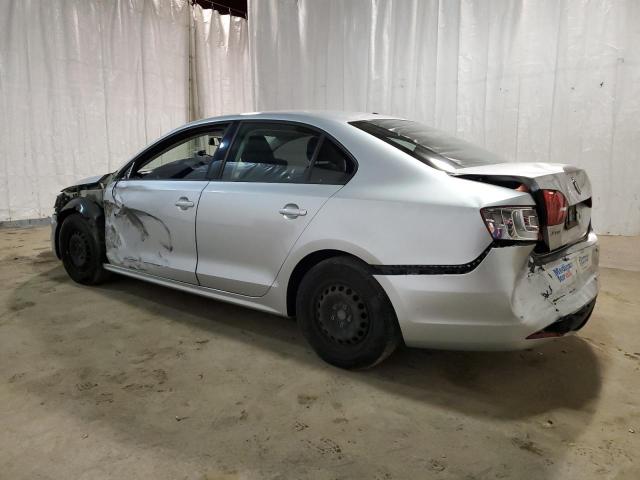 3VW2K7AJ1EM426462 - 2014 VOLKSWAGEN JETTA BASE 银色 照片 2