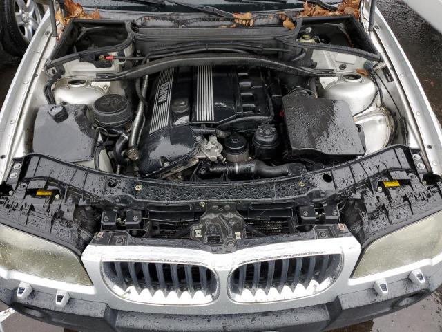 WBXPA73434WC43734 - 2004 BMW X3 2.5I SILVER photo 12