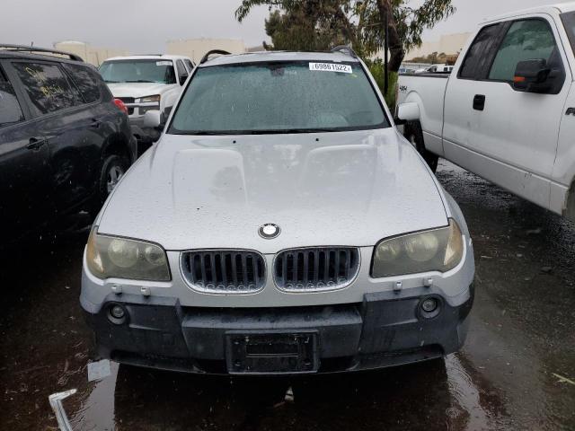 WBXPA73434WC43734 - 2004 BMW X3 2.5I SILVER photo 5