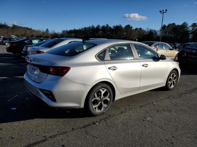 3KPF24AD7LE206053 - 2020 KIA FORTE FE SILVER photo 3