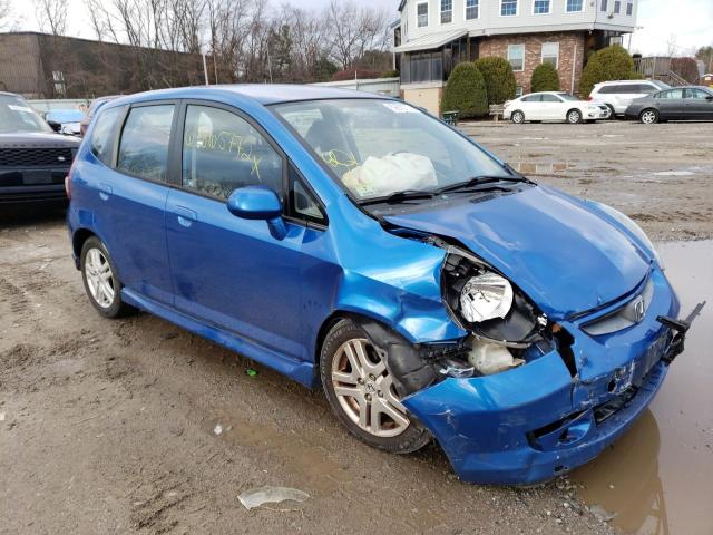 JHMGD37677S031726 - 2007 HONDA FIT S Mavi foto 4
