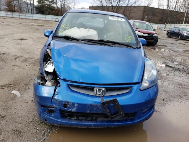 JHMGD37677S031726 - 2007 HONDA FIT S Mavi foto 5